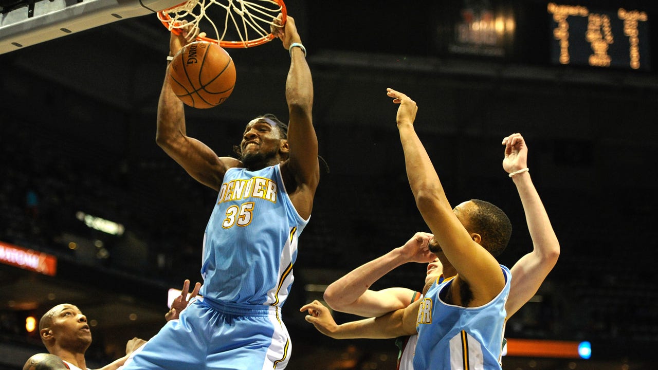 Bucks can't control Faried, fall to Nuggets at home
